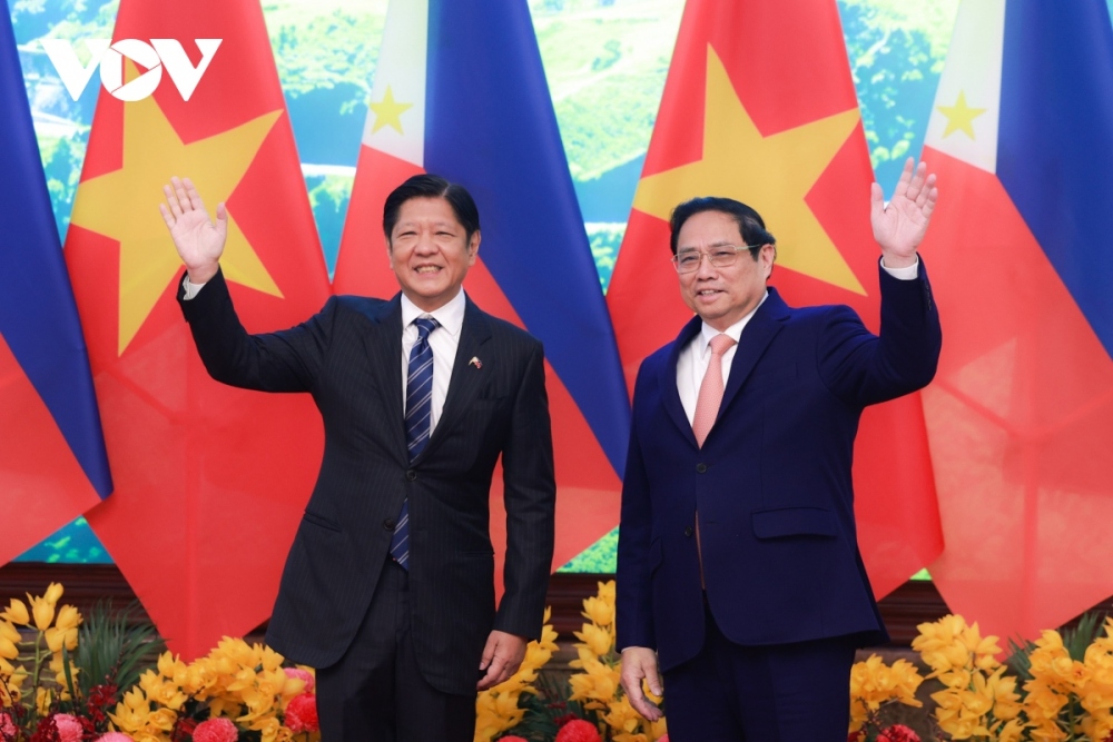 Thủ tướng Phạm Minh Chính tiếp Tổng thống Philippines