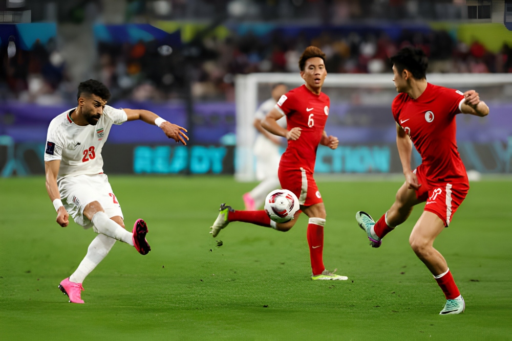 Iran thắng 1-0 trước Hong  Kong (Trung Quốc) (Ảnh: Getty)