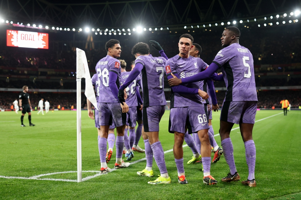 Liverpool thắng Arsenal ngay trên sân khách (Ảnh: Getty)