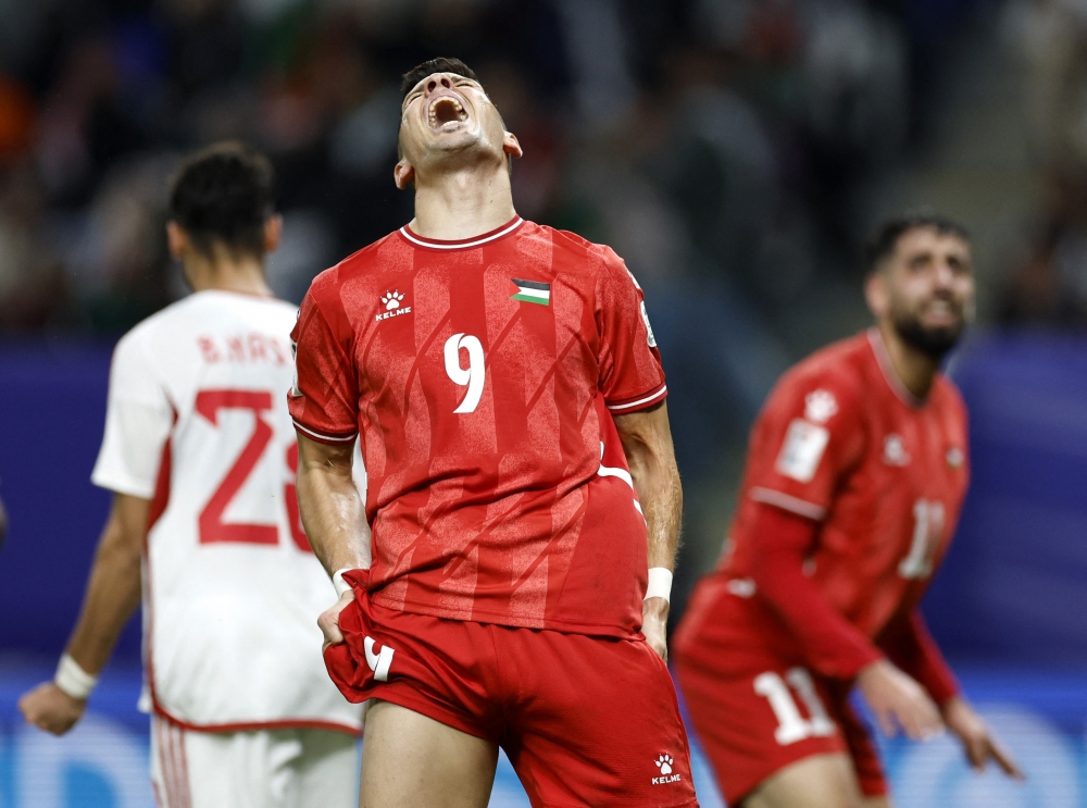Palesinte được chơi hơn người trước UAE nhưng không thể giành chiến thắng (Ảnh: Reuters).
