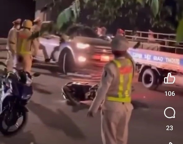 Hiện trường xảy ra vụ việc
