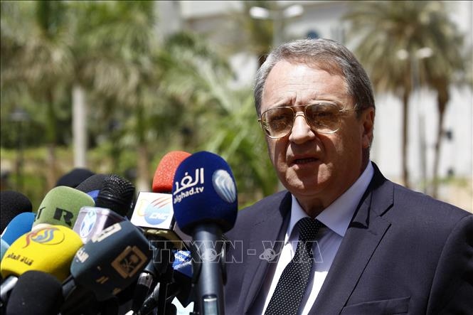 Thứ trưởng Ngoại giao Nga Mikhail Bogdanov. Ảnh: AFP