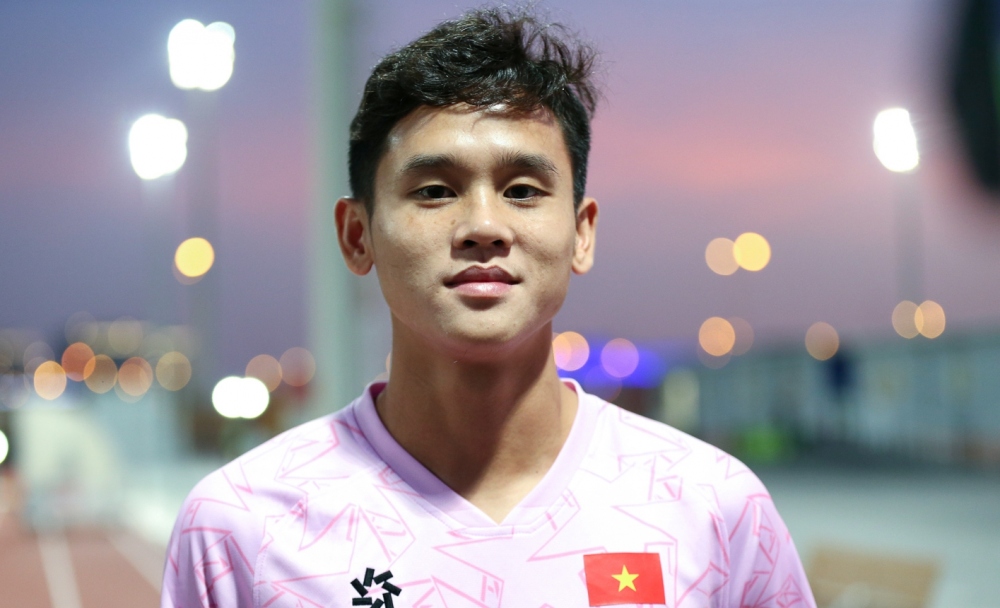 Minh Trọng và các đồng đội quyết tâm đánh bại ĐT Indonesia (Ảnh: VFF).