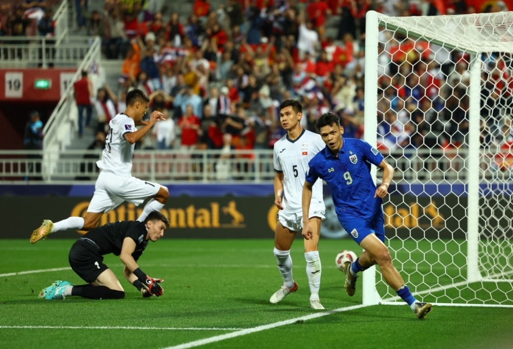 Thái Lan có khởi đầu như mơ ở Asian Cup 2023 (Ảnh: Reuters).
