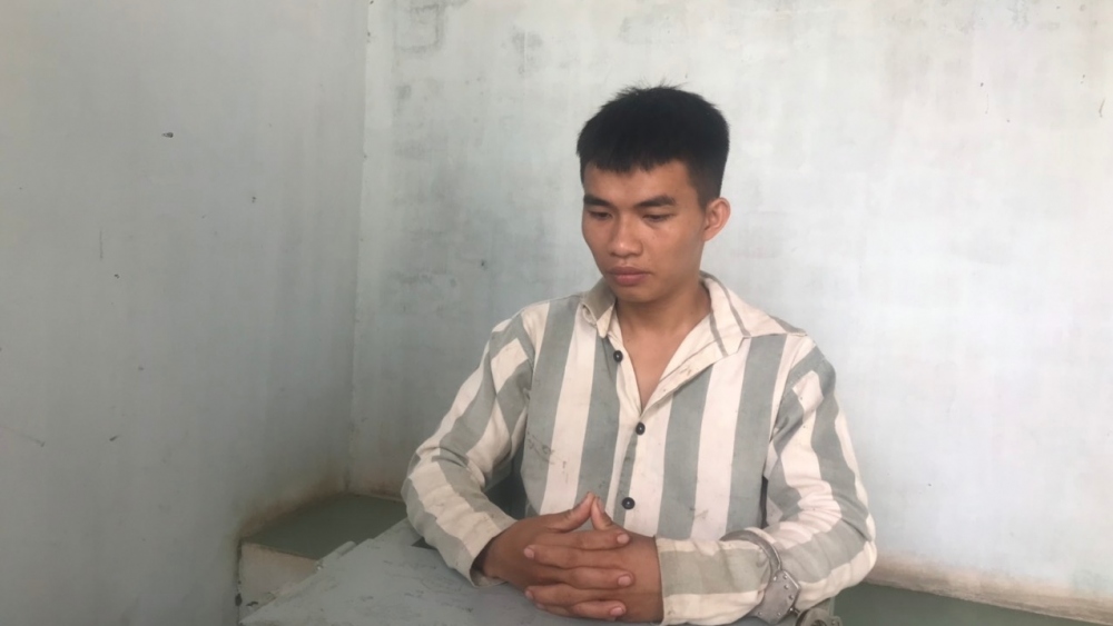 Phạm nhân Vương Trọng Hưng bị khởi tố vì trốn khỏi trại giam. Ảnh: CTV