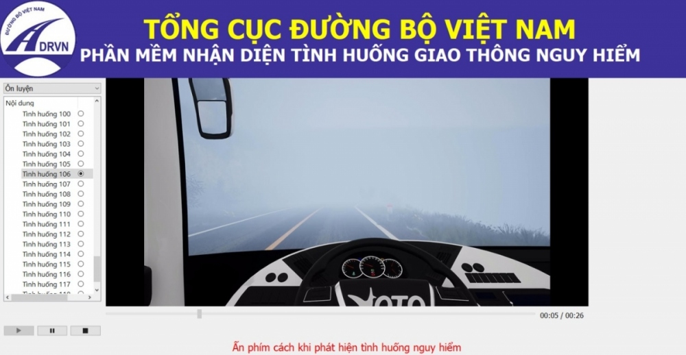 Nhận diện 120 tình huống giao thông nguy hiểm - Ảnh KT