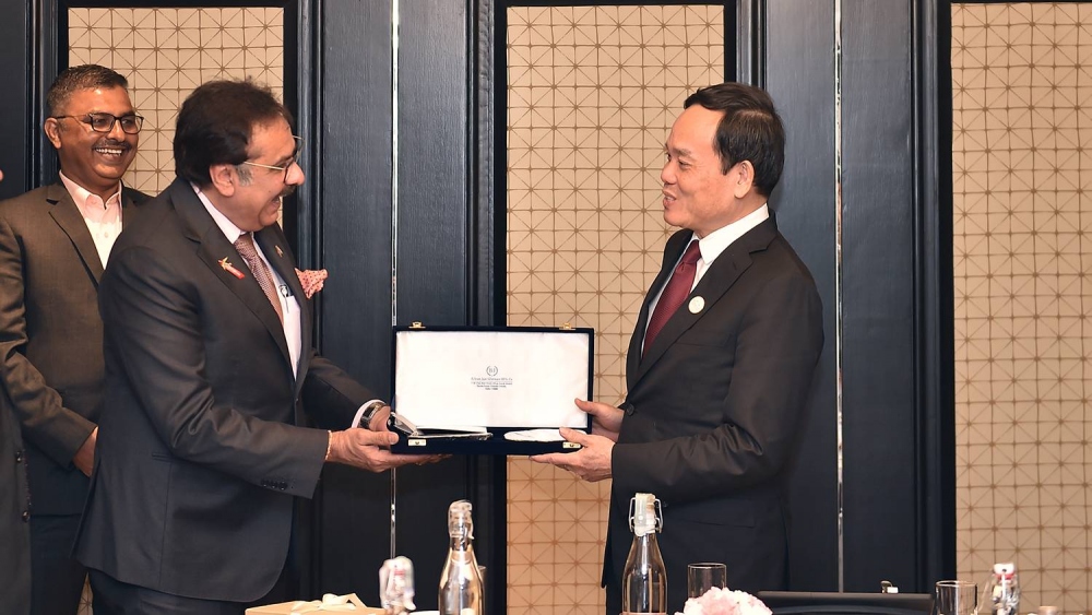Phó Thủ tướng Trần Lưu Quang tiếp ông Saurin Shah - Lãnh sự danh dự Việt Nam tại bang Gujarat, Ấn Độ