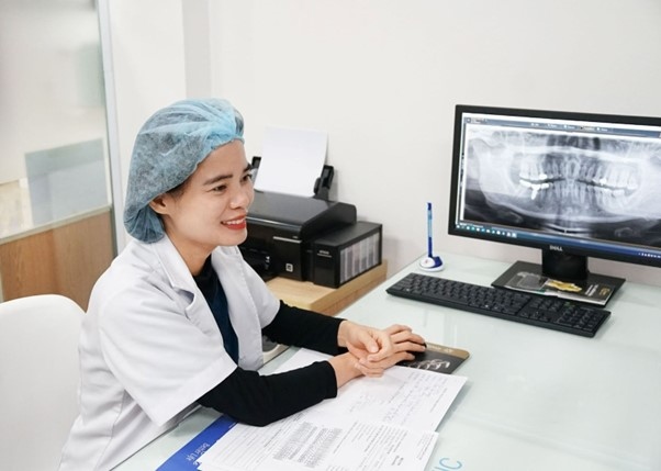 Bác sĩ Ninh Huê tại Nha khoa Quốc tế DND