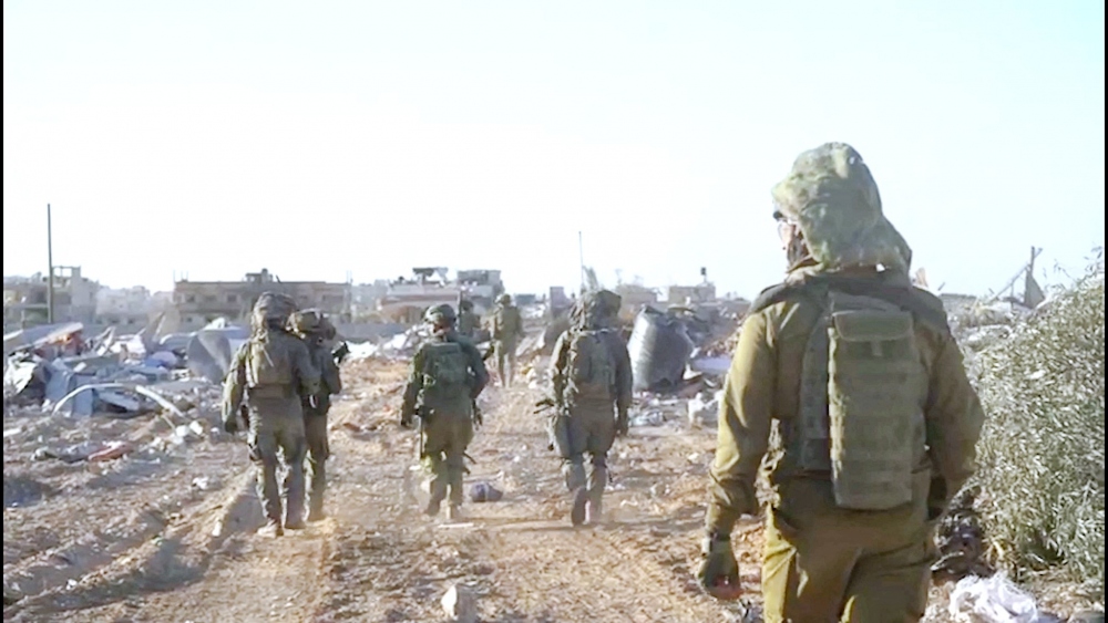 Quân đội Israel tại Dải Gaza. Nguồn: Reuters