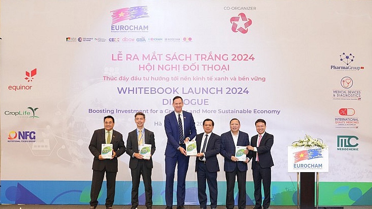 Lễ ra mắt Sách trắng EuroCham 2024. Ảnh: EuroCham