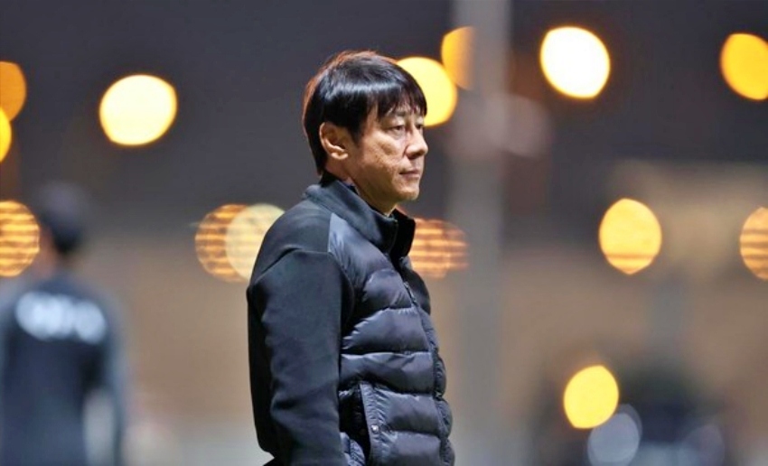 HLV Shin Tae Yong thừa nhận Indonesia đang phòng ngự tệ (Ảnh: PSSI).