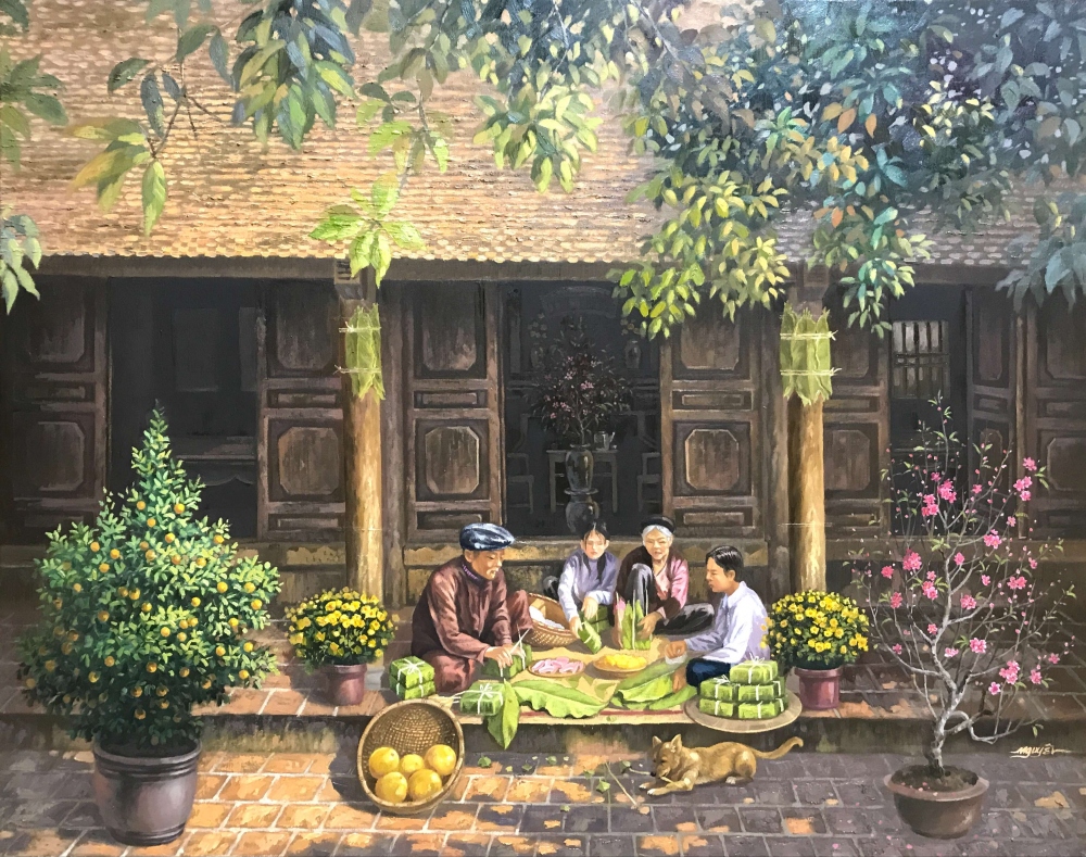 Tác phẩm Tết quê