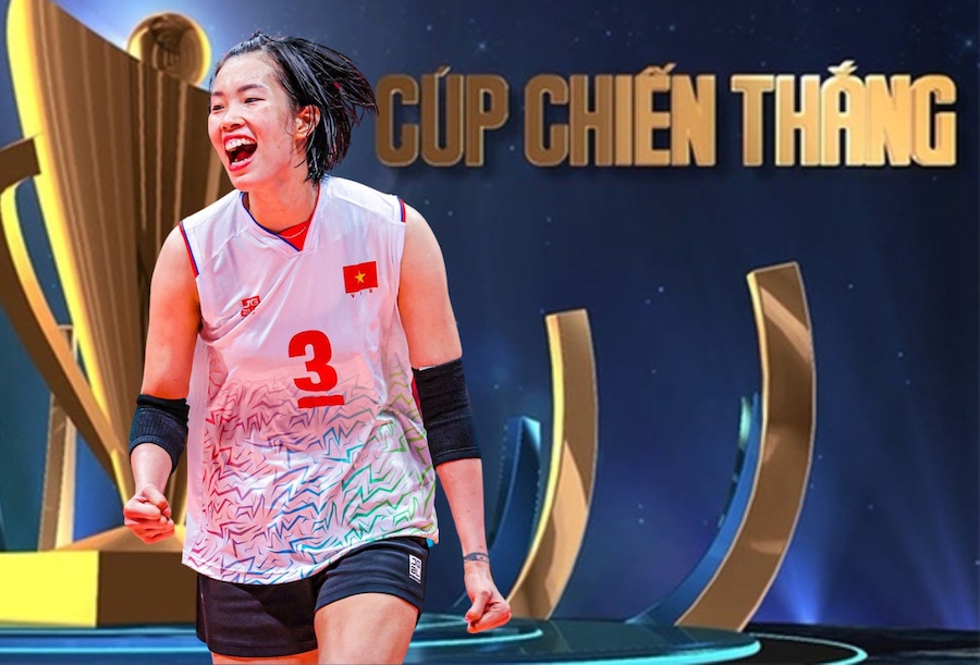 Thanh Thuý bận thi đấu ở nước ngoài nên không thể góp mặt tại gala trao giải Cúp Chiến thắng 2023. (Ảnh: BTC)