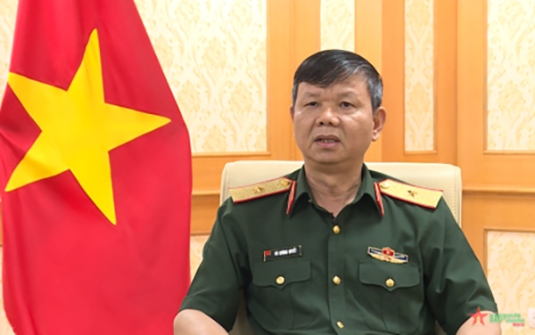 Thiếu tướng, PGS-TS Vũ Cương Quyết, Viện trưởng Viện Chiến lược Quốc phòng. (Ảnh: QĐND)