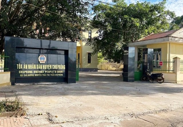 Tòa án Nhân dân huyện Chư Prông, nơi Nguyễn Thành Dũng từng công tác với cương vị là thẩm phán