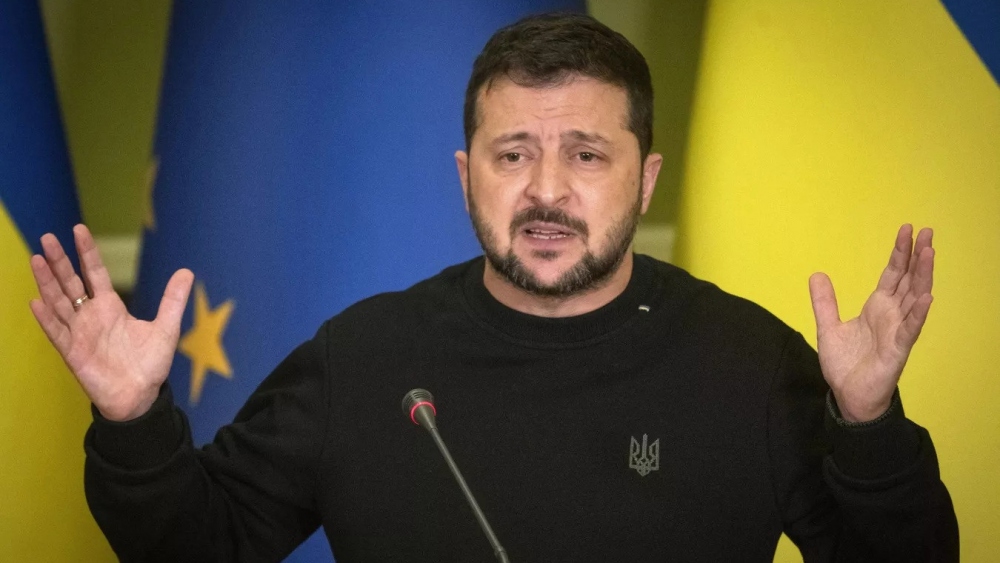 Tổng thống Ukraine Volodymyr Zelensky. Ảnh: Reuters