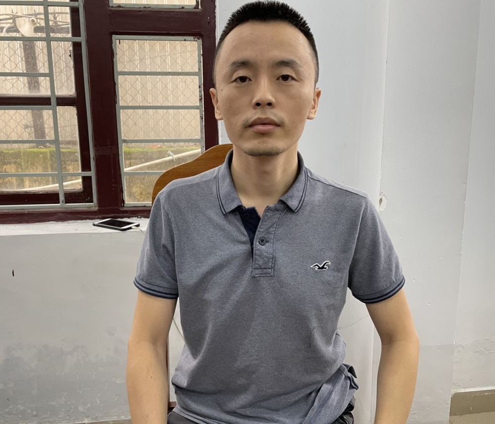 Wang YunTao, Quốc tịch Trung Quốc là đối tượng cầm đầu đường dây cho vay lãi nặng.