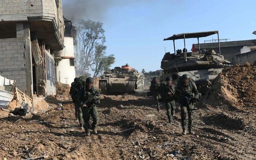 Lực lượng Israel hoạt động ở Gaza. Ảnh: Lực lượng phòng bị Israel