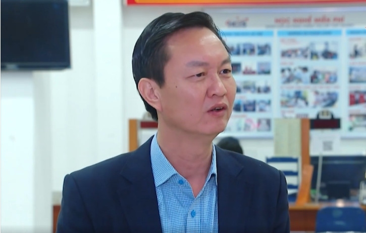 Ông Vũ Quang Thành, Phó giám đốc Trung tâm dịch vụ việc làm Hà Nội