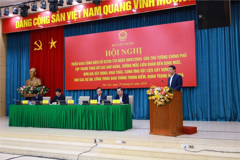 Hội nghị trực tuyến toàn quốc để triển khai Công điện số 02 ngày 9/1/2024 của Thủ tướng Chính phủ 