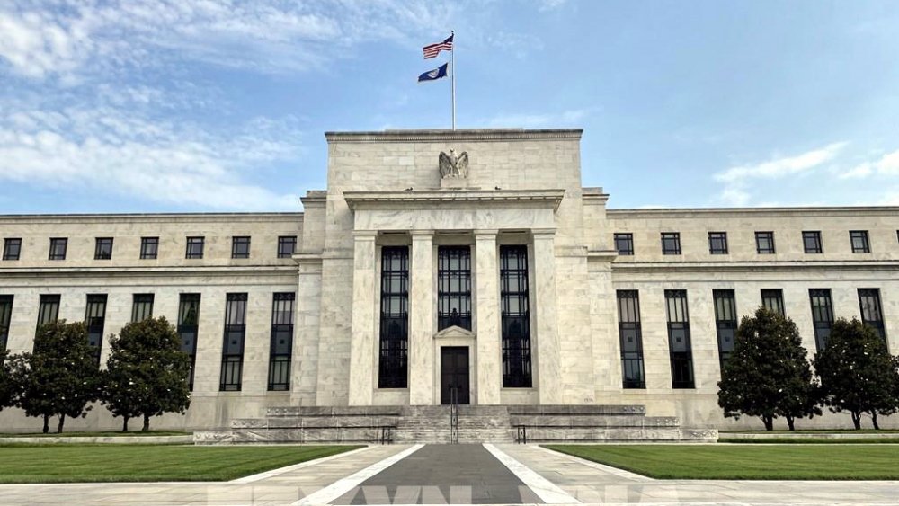 Trụ sở Cục Dự trữ liên bang Mỹ (FED) ở Washington, DC - Ảnh: AFP/TTXVN