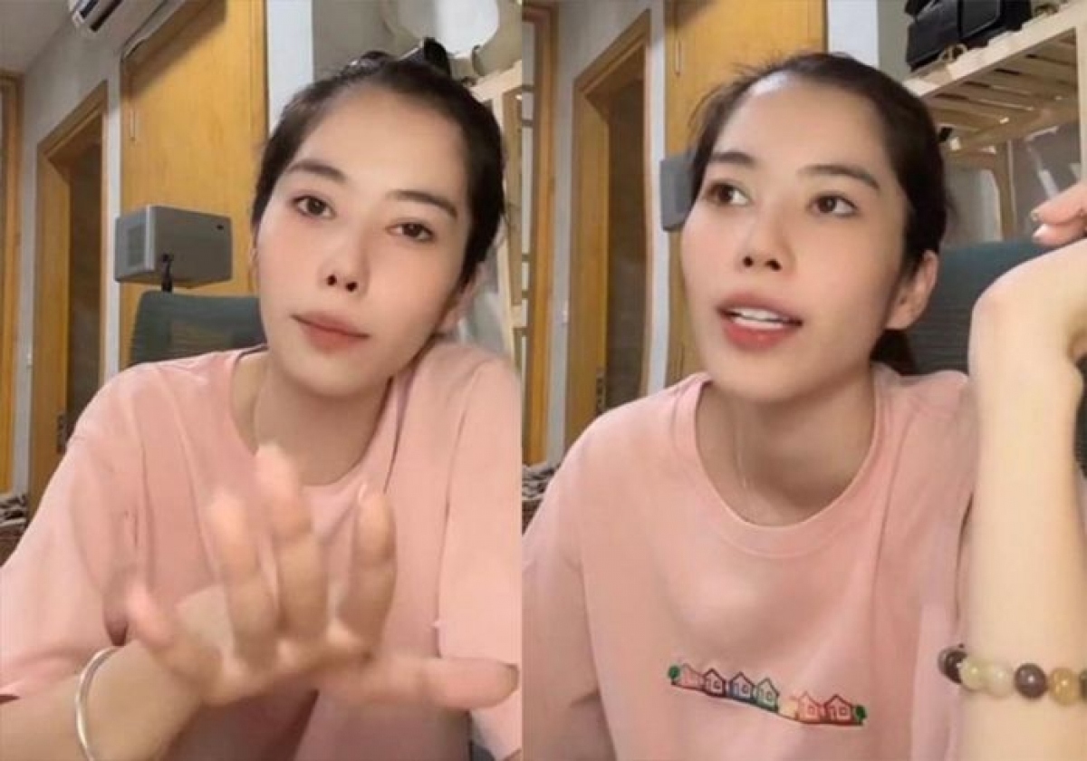 Nam Em gần đây liên tục có những phiên livestream trên trang cá nhân để "boc phốt". Ảnh: Internet