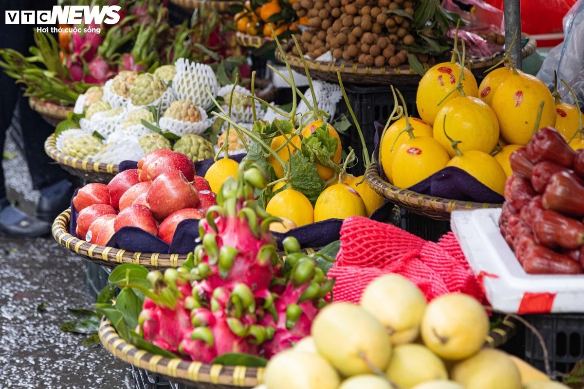 Cụ thể, thanh long ruột đỏ giá từ 65.000 - 70.000 đồng/kg, thanh long ruột trắng từ 40.000 - 50.000 đồng/kg, cam sành từ 35.000 - 50.000 đồng/kg, phật thủ giá 30.000 - 100.000 đồng/kg, táo 30.000 - 50.000 đồng/kg.