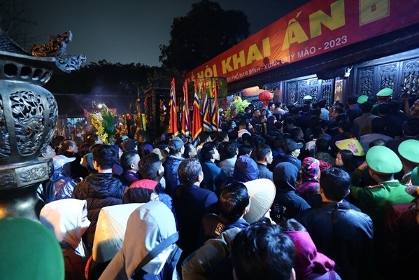 Lễ Khai ấn đền Trần năm 2023