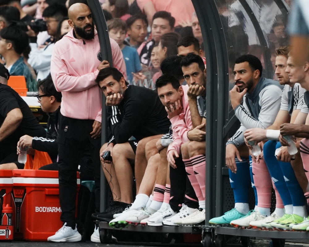 Messi không thi đấu ở trận này khiến CĐV Hong Kong thất vọng. (Ảnh: Reuters)