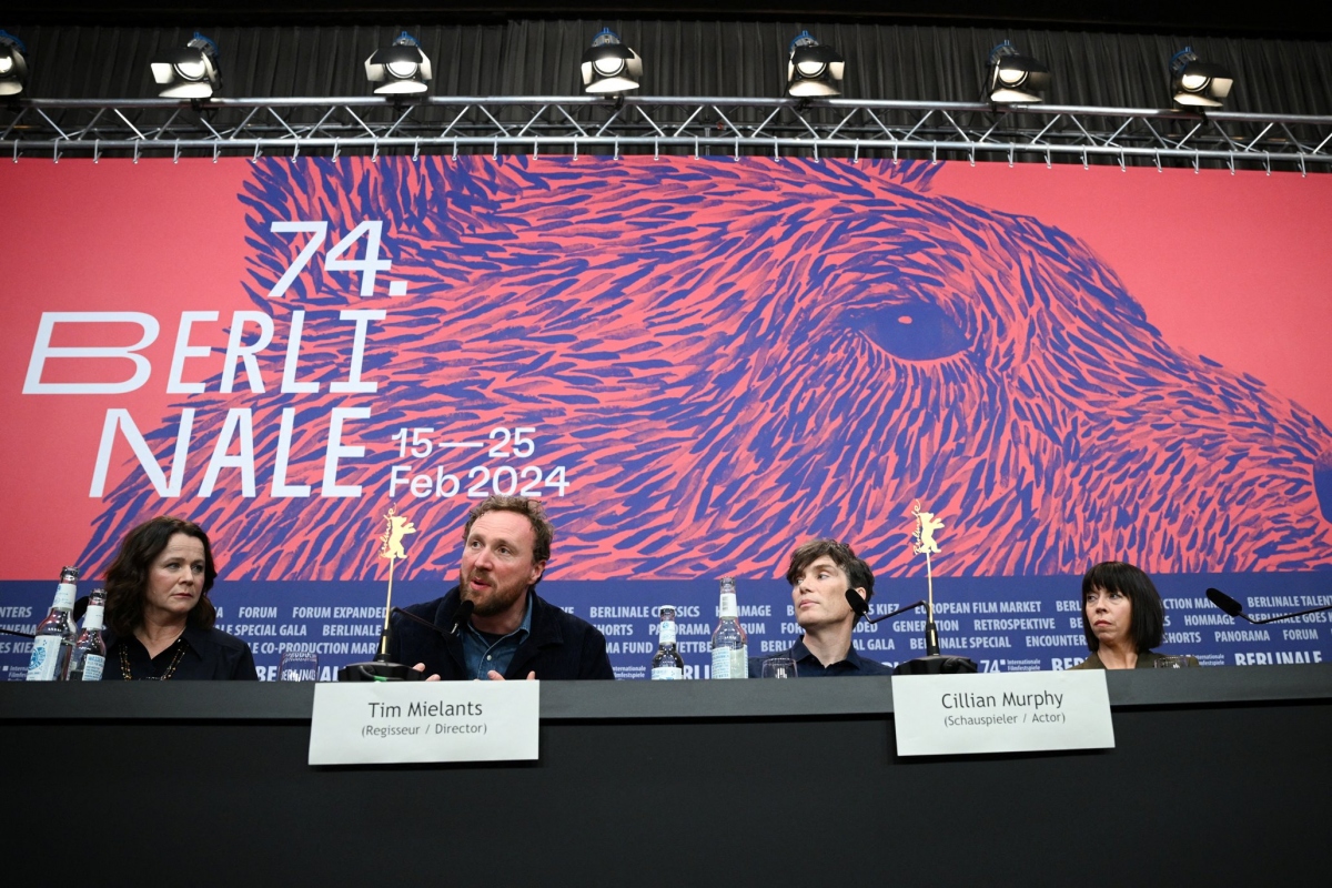Giới thiệu phim "Small Things Like These" tại Liên hoan phim quốc tế Berlin 2024. Nguồn: REUTERS