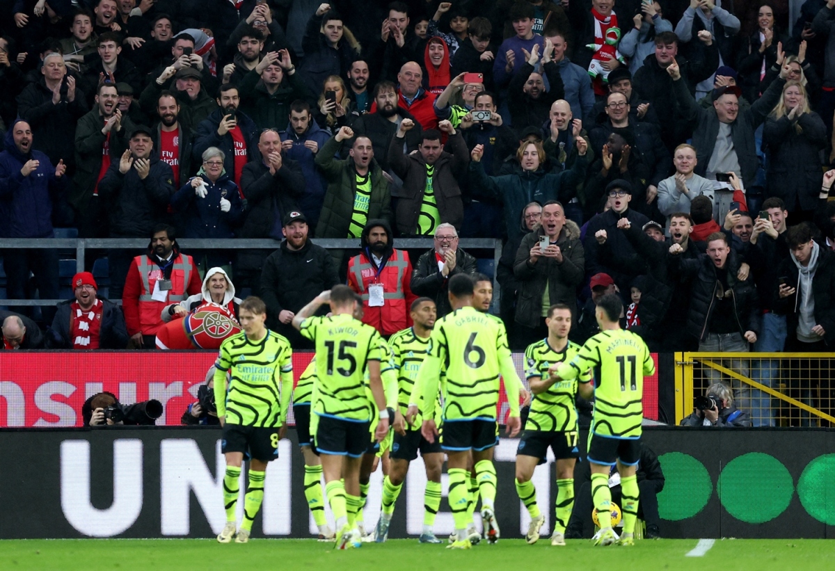 Arsenal có chiến thắng tưng bừng trên sân khách. (Ảnh: Reuters)