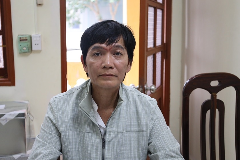 Đối tượng Đinh Trọng Thủy. Ảnh: Công an Hải Dương cung cấp.