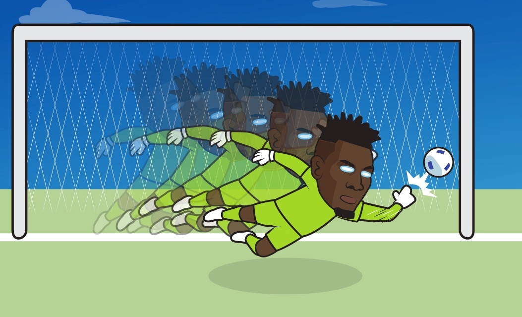Onana thi đấu xuất sắc trước West Ham.