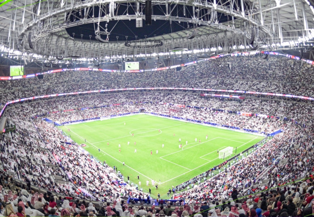 Sân vận động Lusail. (Ảnh: AFC)