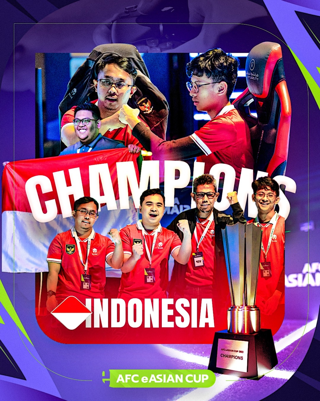 Indonesia vô địch eAsian Cup 2023.
