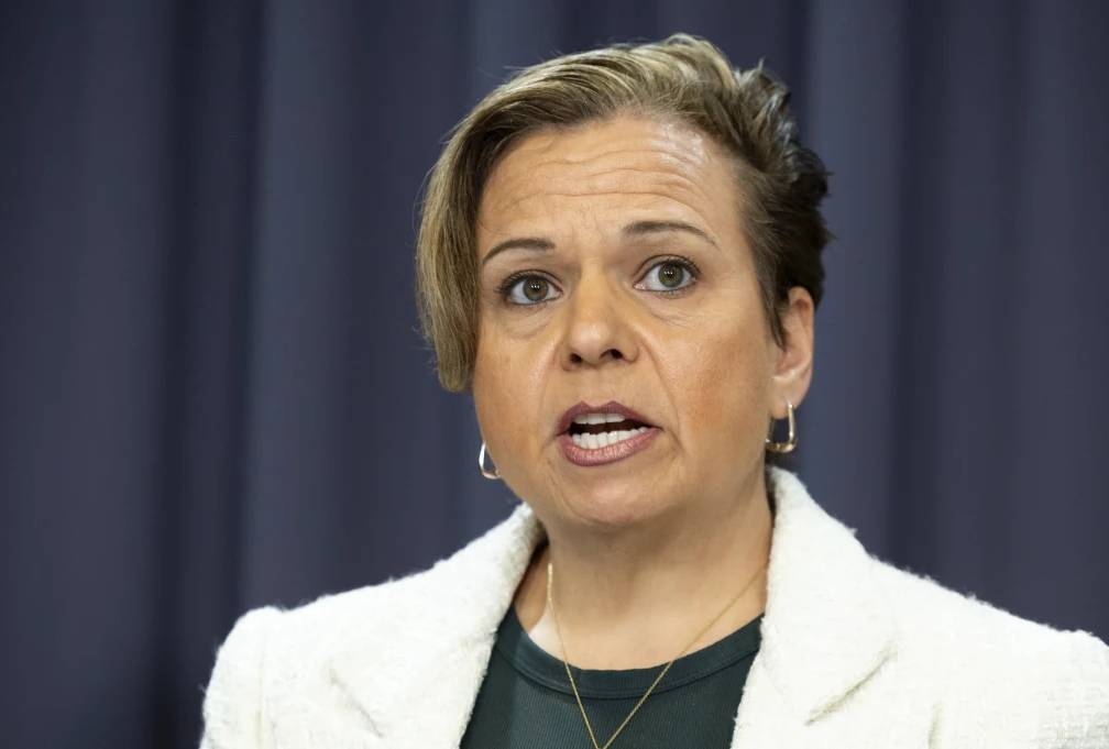 Bộ trưởng Truyền thông Australia Michelle Rowland. Nguồn: Alex Ellinghausen