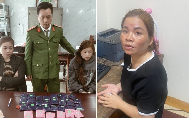 -         Các đối tượng và tang vật tại cơ quan điều tra.