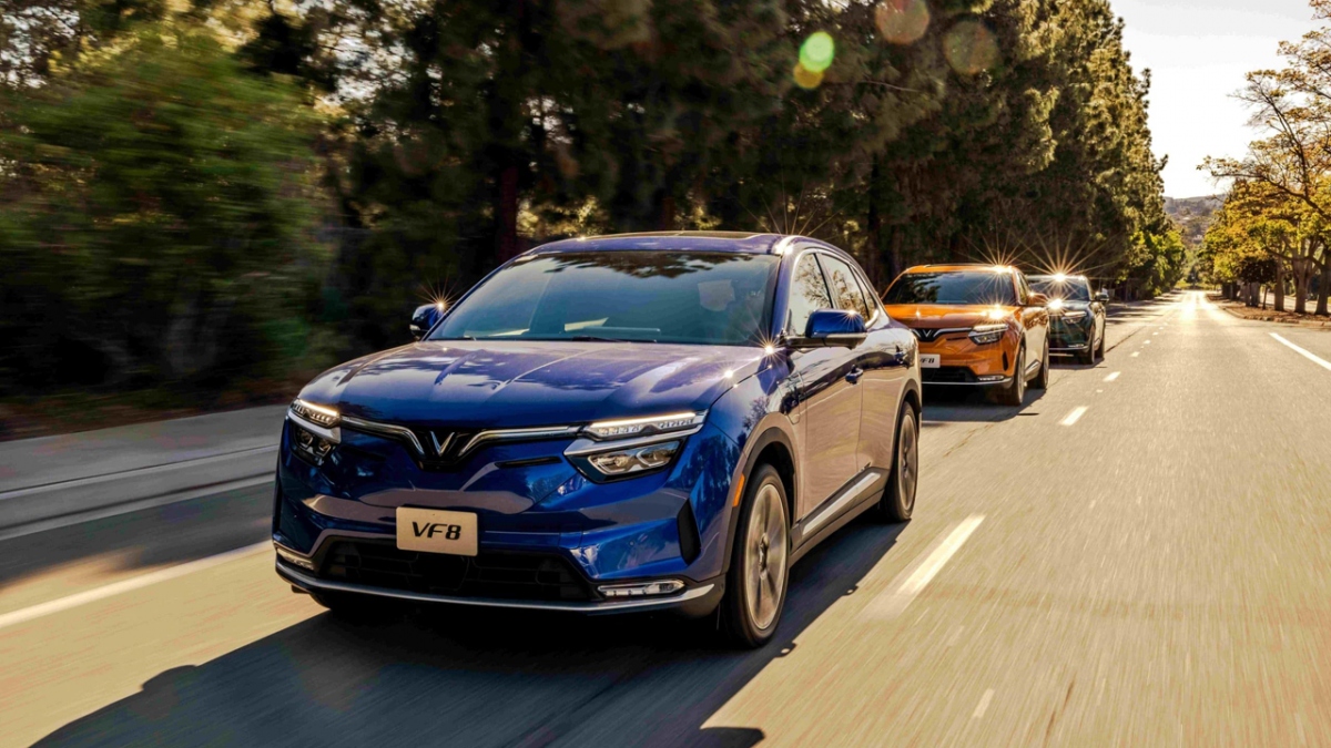 Mẫu xe VinFast VF 8 đã được bán tại Canada