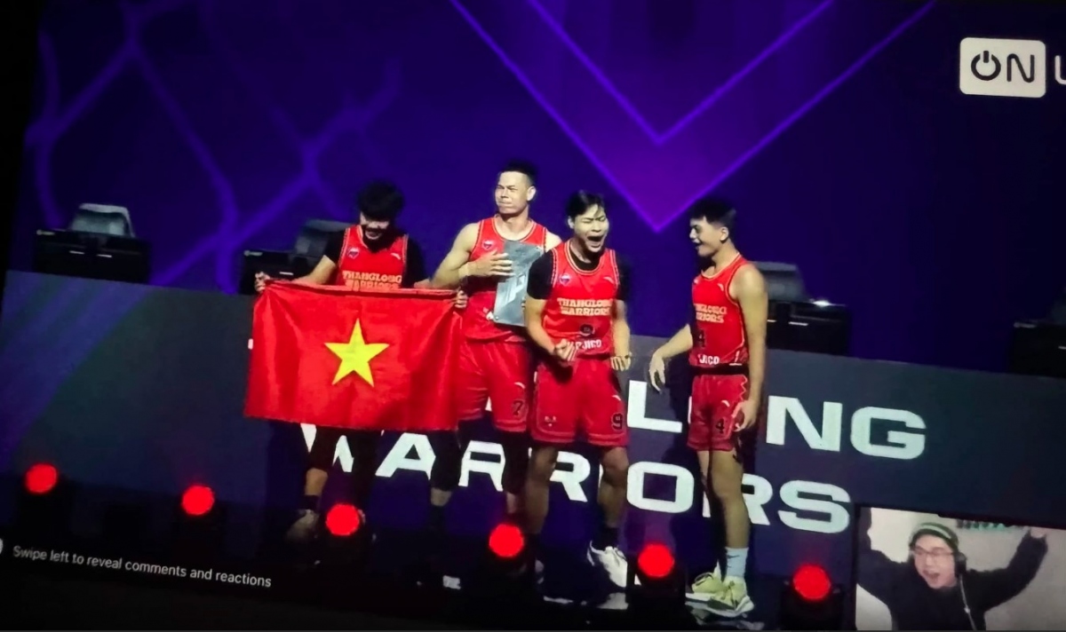 Vietnam wins championship title at Russian international basketball tournament. (Photo: thanhnien.vn)