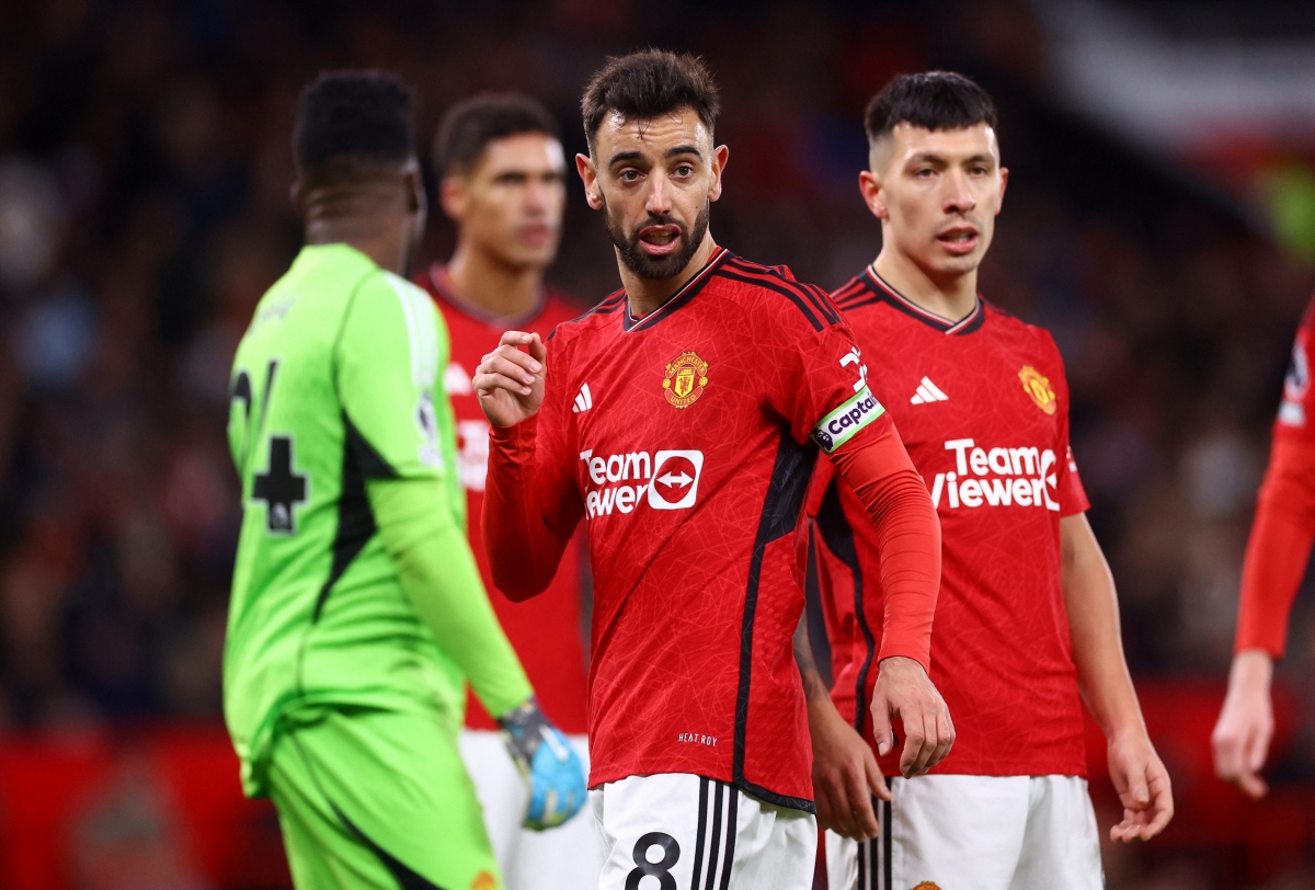 Bruno Fernandes tự hào khi trở thành thủ quân của MU (Ảnh: Reuters)