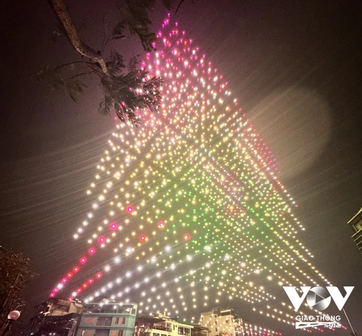 The light show is set to get plenty of attention from both locals and tourists.