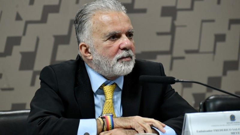 Đại sứ Brazil tại Israel Frederico Meyer. Ảnh: Divulgação/ Agência Senado