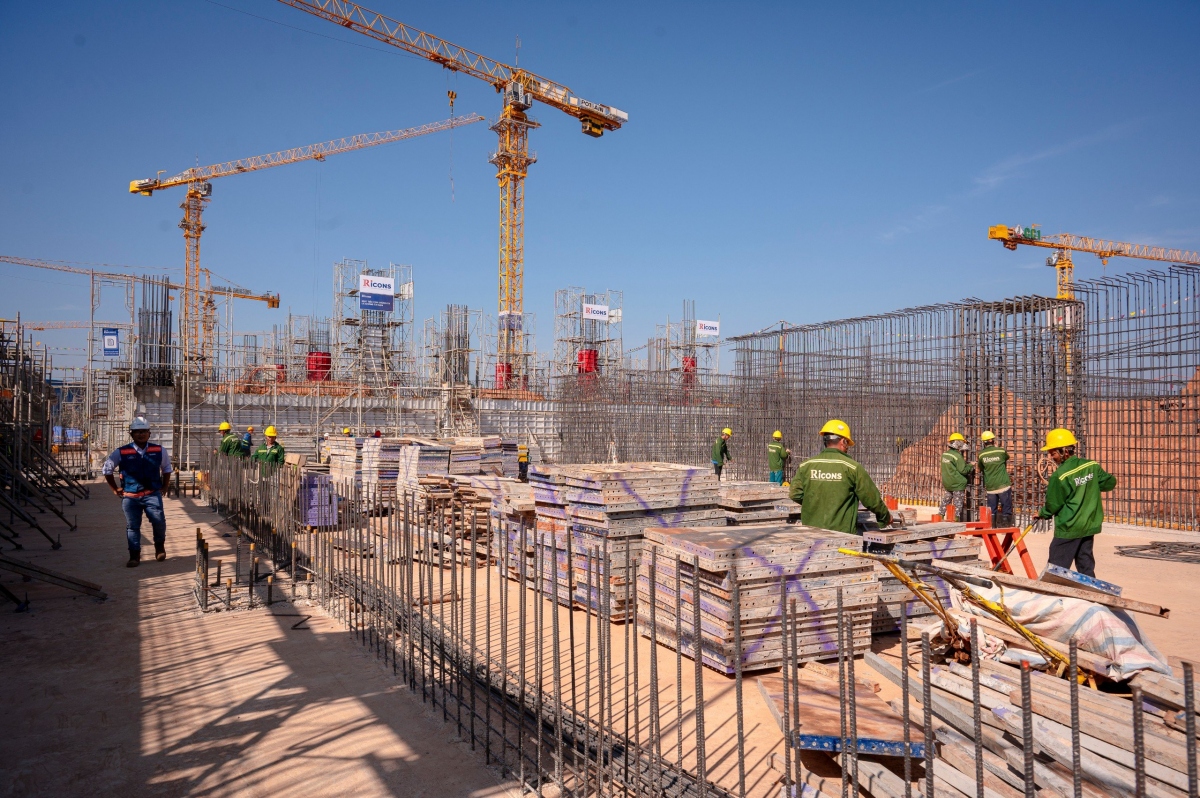Các hạng mục của Dự án thành phần 3 - Dự án Cảng HKQT Long Thành giai đoạn 1 đang được rốt ráo thực hiện 