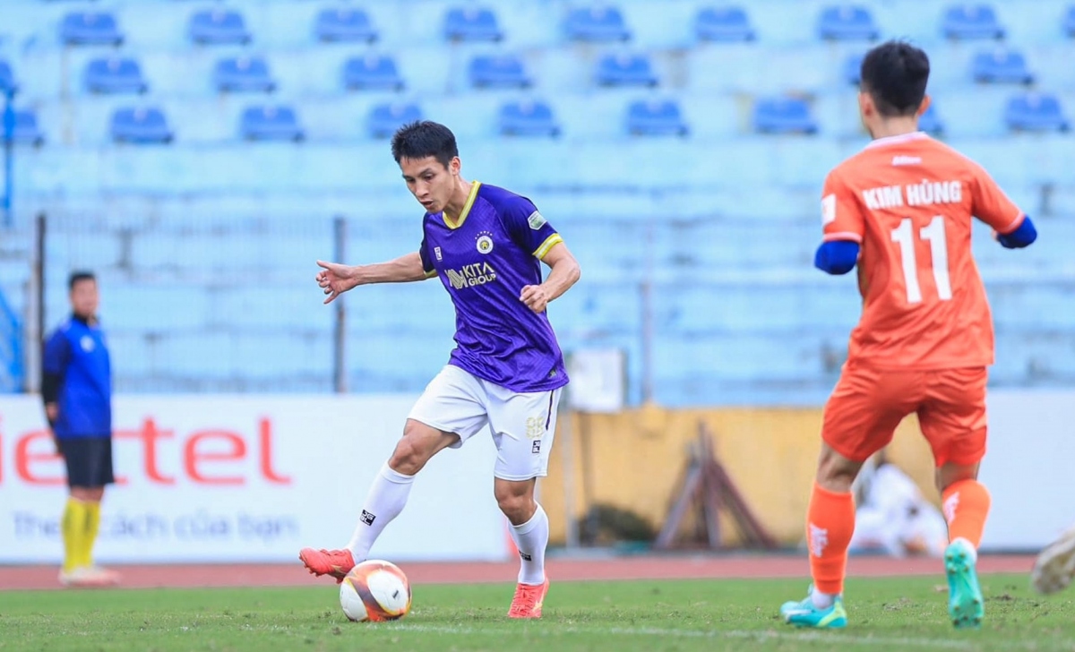 Hà Nội FC thắng đậm Phù Đổng Ninh Bình (Ảnh: HNFC).
