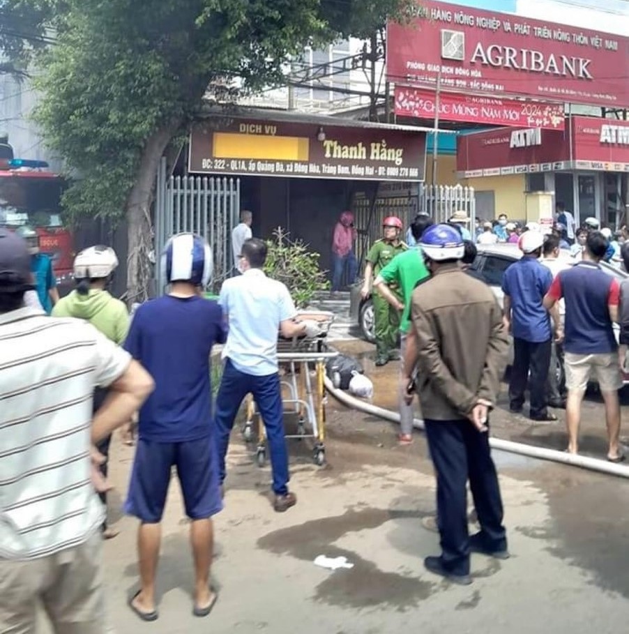 Hiện trường vụ việc (Ảnh: CTV