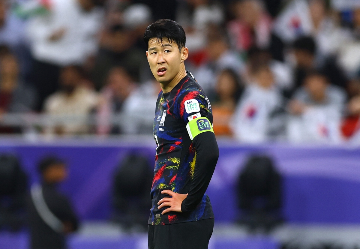 Son Heung-min và Hàn Quốc ôm hận trước Jordan (Ảnh: Reuters).