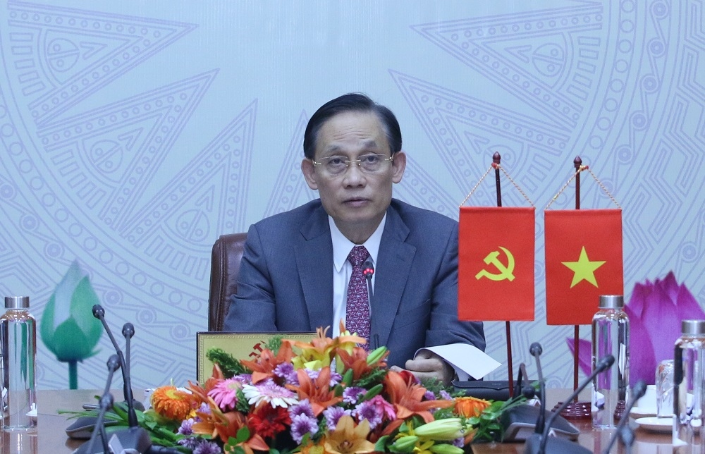 Trưởng Ban Lê Hoài Trung (Ảnh Văn Việt/BĐNT.Ư).