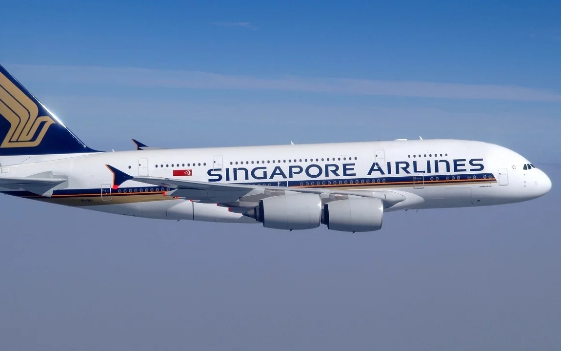 Máy bay hãng hàng không Singpore Airlines. Ảnh: Martin Roll.