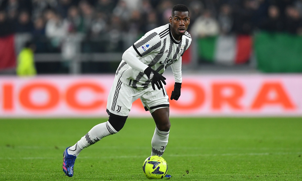 Pogba bị cấm thi đấu dài hạn.(Ảnh: Getty).