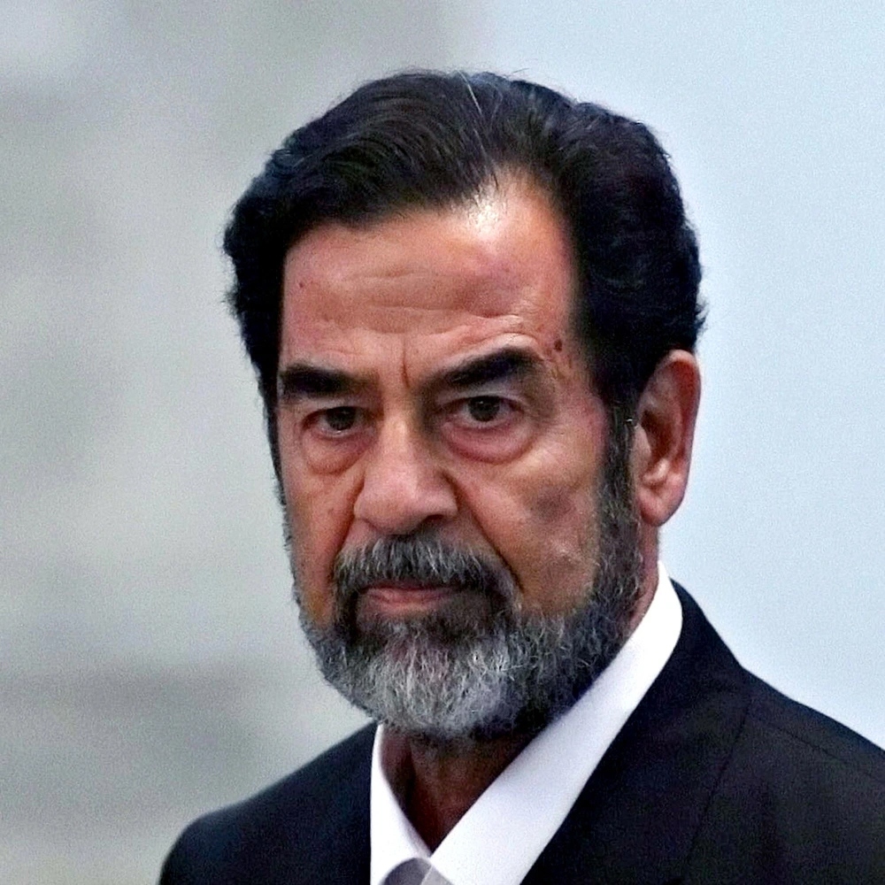 Ông Saddam Hussein, Tổng thống Iraq từ năm 1979-2003. Ảnh: Biography